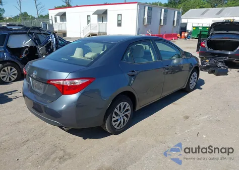 2018 Toyota Corolla Le from USA, damaged, VIN 2T1BURHEXJC036237